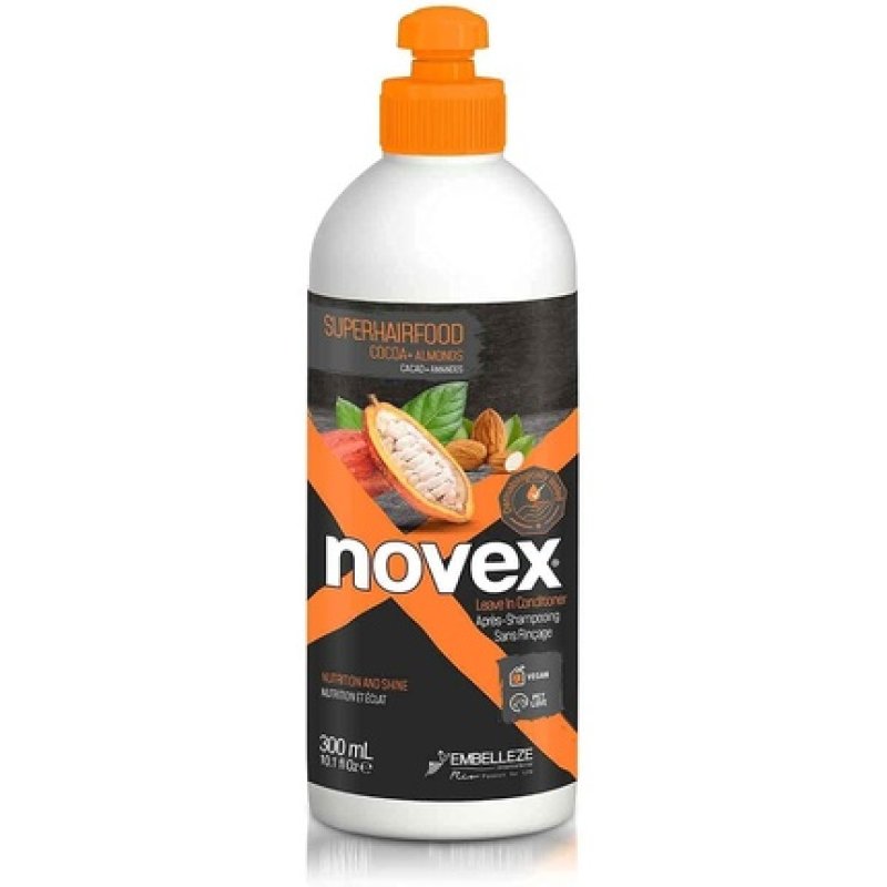 Novex Superhairfood Cacao Almond Leave-In Conditioner 300ml
