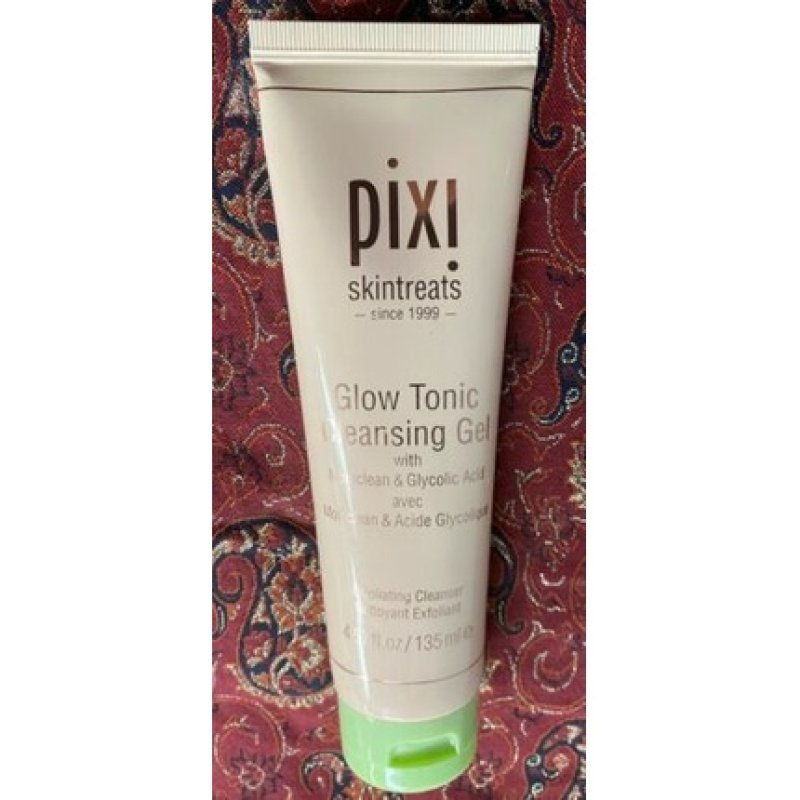 Pixi Skintreats Glow Tonic Cleansing Gel Exfoliating Cleanser with Glycolic Acid