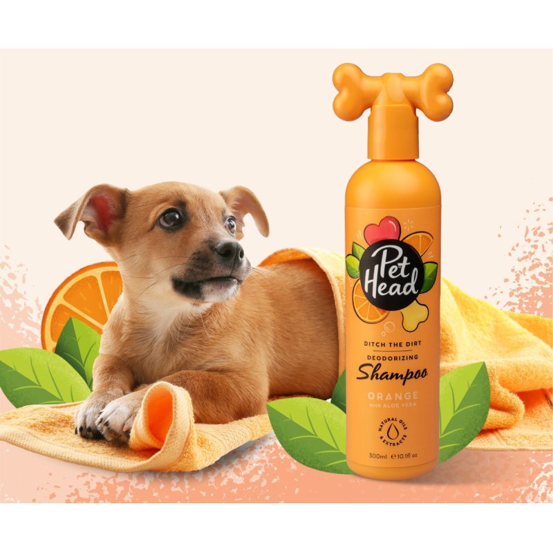 Pet Head Dog Shampoo, Ditch The Dirt Shampoo Odor Neutralizing For Smelly Dogs