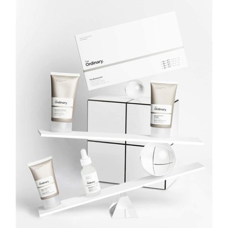 The Ordinary The Balance Set Beauty Skincare Gift with Squalane Cleanser Salicylic Acid 2% Masque Niacinamide 10% and