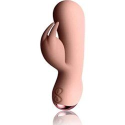 Rocks-Off FLUTTER RABBIT Vibrators with Clitoral Stimulation Pink One Size