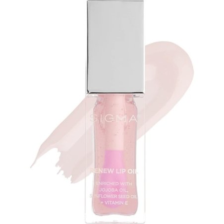 SIGMA Beauty Renew Lip Oil Hush 0.18oz Pink