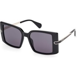 Max & Co Mo0120 01A Shiny Black Women's Sunglasses 53/18/140