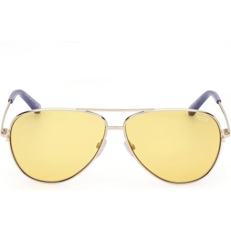 Pucci EP0229 32E Shiny Pale Gold Sunglasses for Women 60/11/140