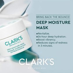 Clark's Botanicals Deep Moisture Mask for Targeting Dryness, Redness & Inflammation