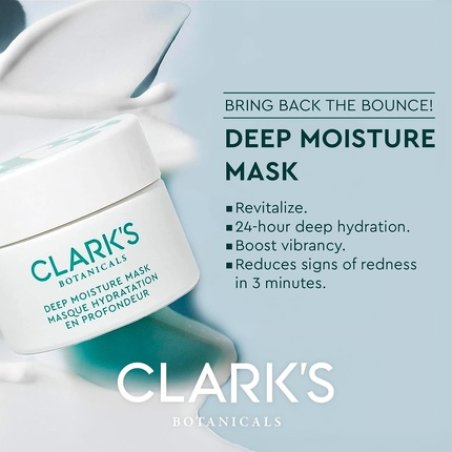 Clark's Botanicals Deep Moisture Mask for Targeting Dryness, Redness & Inflammation