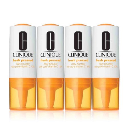 Clinique Fresh Pressed amplificateur quotidien avec vitamine C pure à 10 % 4 x 8.5ml