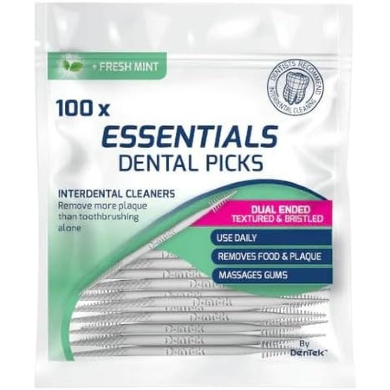 DenTek Essentials Dental Picks Fresh Mint
