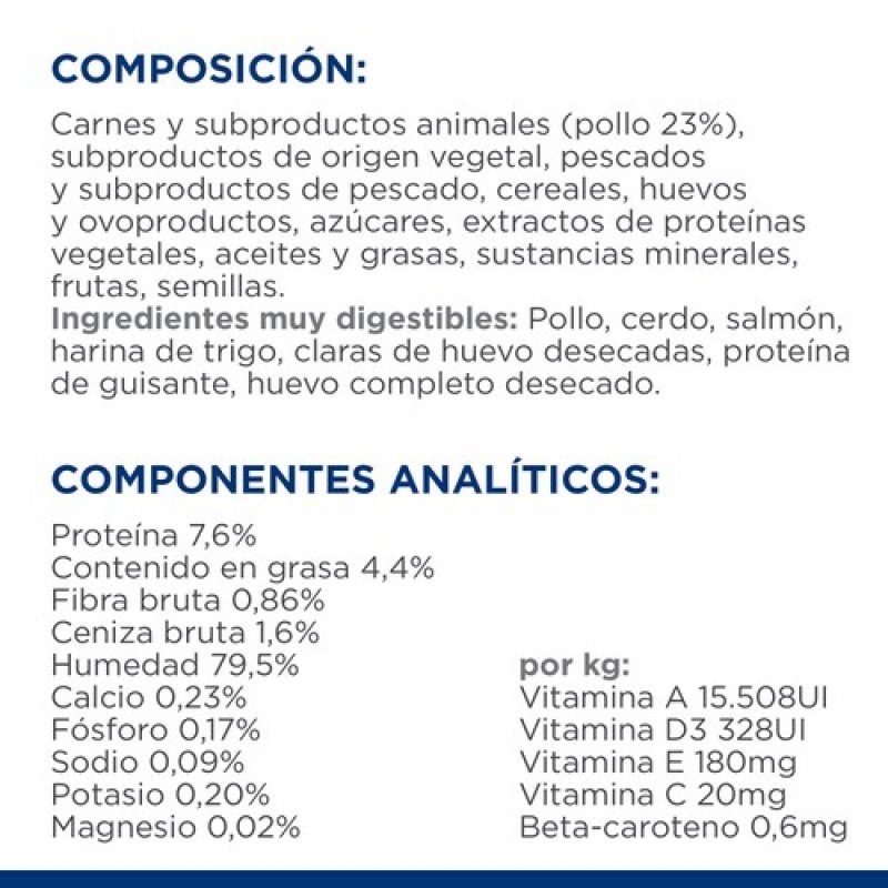 Hill's Patee Chat Adult Prescription Diet I/D Digestive Care Chicken Sachet