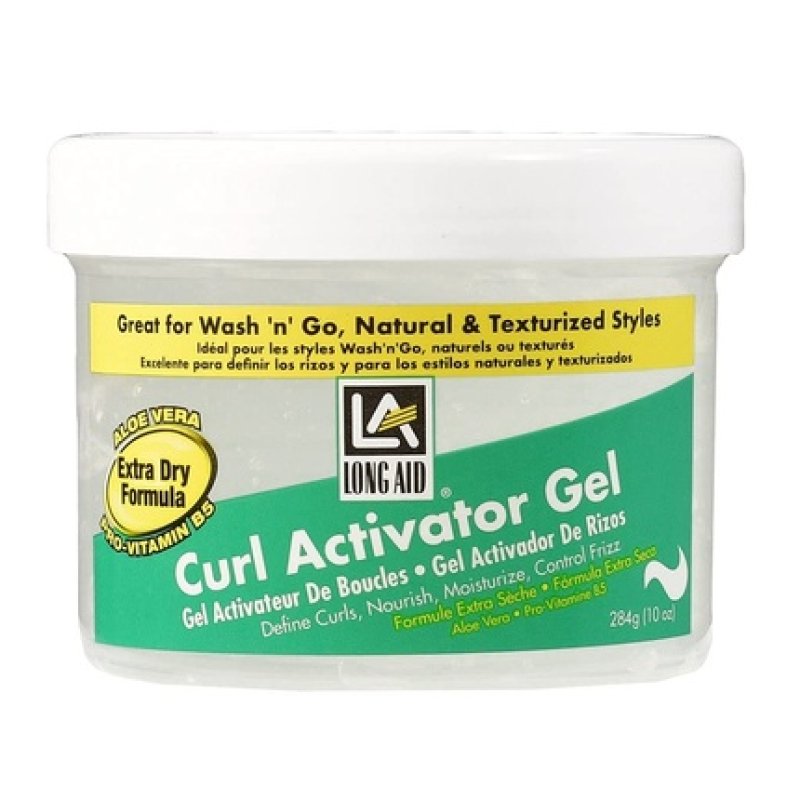 Long Aid Activator Extra Dry Hair Gel 10.5 Oz