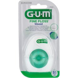 GUM Fine Waxed Floss 1 Unit