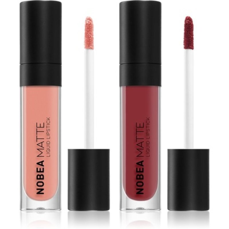 NOBEA Day-to-Day Matte Liquid Lipstick set for women