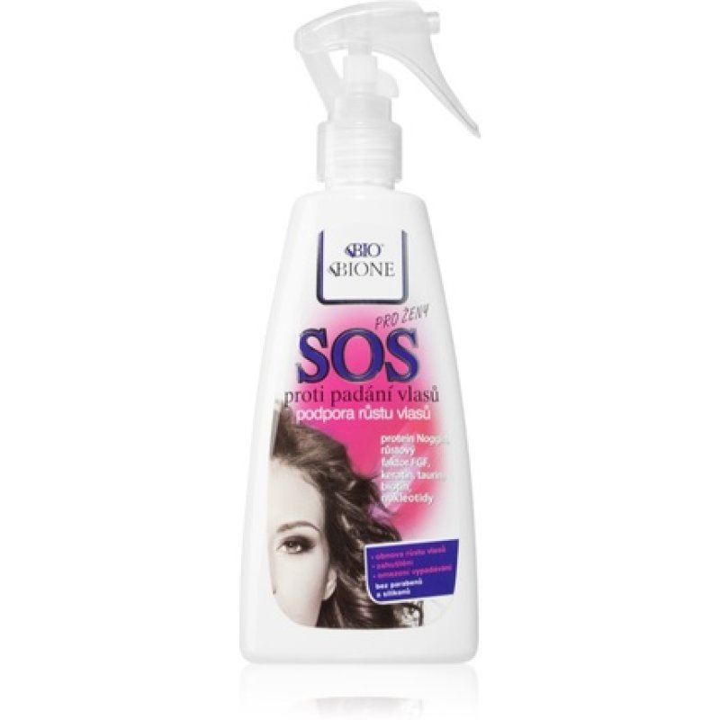 Bione Cosmetics SOS Spray for Healthy Hair Growth 200 ml