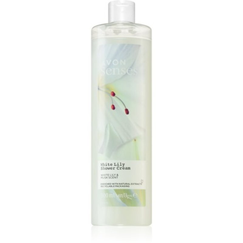 Avon Senses White Lily & Musk Shower Cream 500 ml