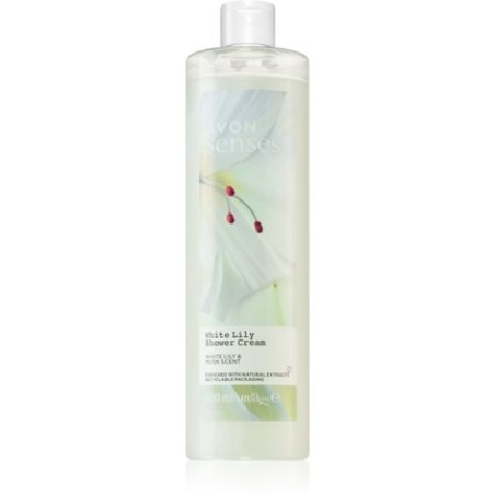 Avon Senses White Lily & Musk Shower Cream 500 ml