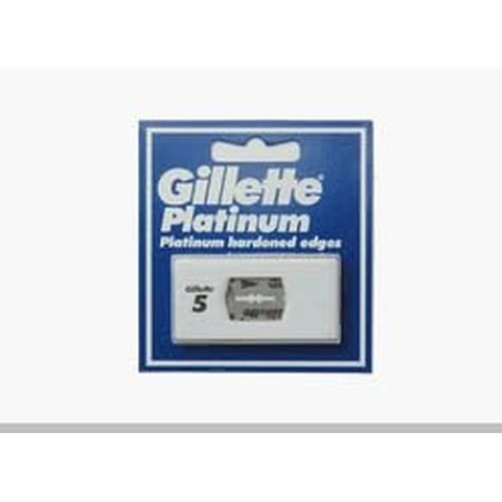 Gillette Platinum Blades X 5 - Premium Shaving Blades
