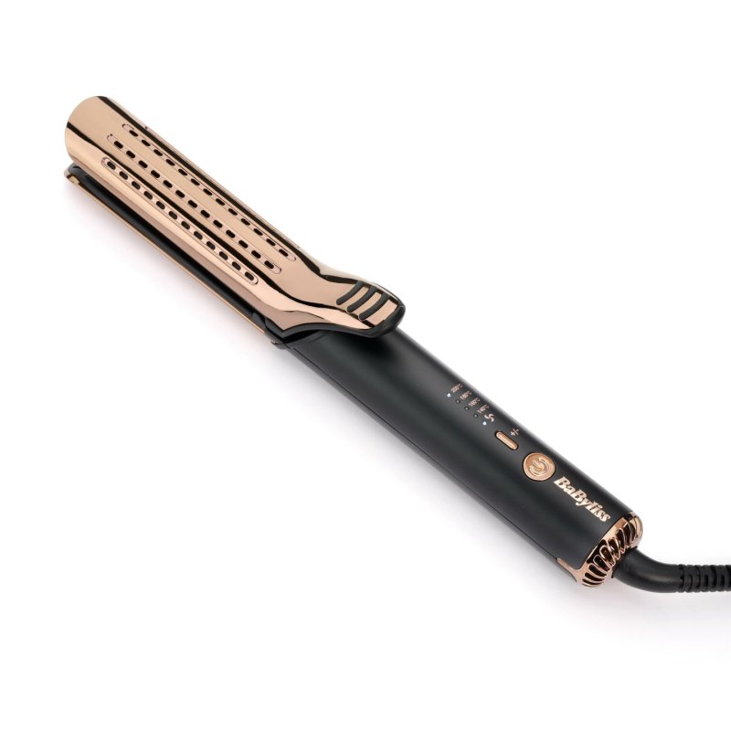 BaByliss C115E brosse soufflante et fer à lisser Fer à friser À chaleur Noir, Rose doré 2,5 m