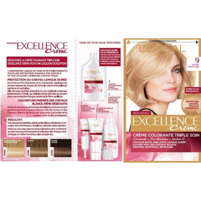 L'Oreal Paris Excellence Blondes Triple Care Color