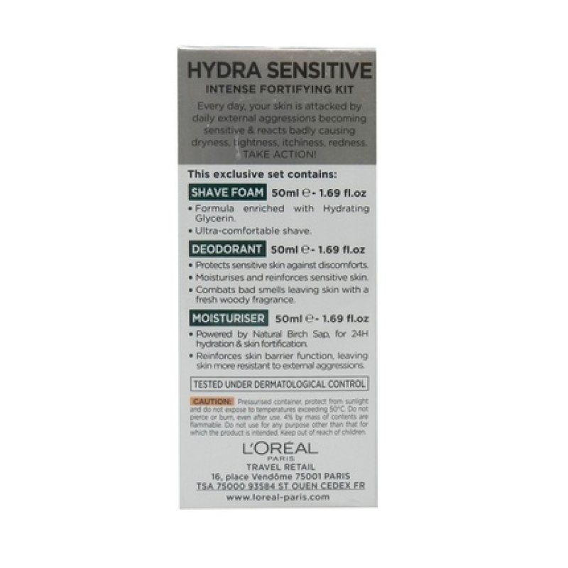 L'Oreal Men Expert Hydra Sensitive Intense Fortifying Gift Set