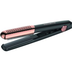 Rowenta Professional Hair Straightener Ceramic Coating Smooth and Curly Ultimate Experience Black/Copper SF8230F0