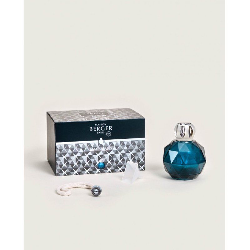 Maison Berger Paris Geode diffuseur aromatique Réservoir Verre Bleu