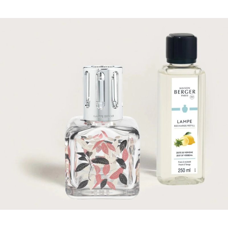 Maison Berger Paris 4806 diffuseur aromatique Flacon de parfum Verre Multicolore, Argent, Transparent