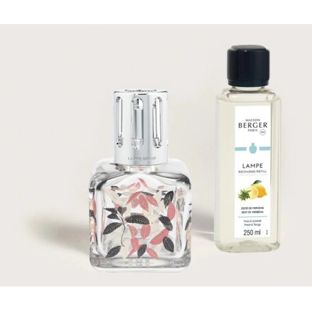 Maison Berger Paris 4806 diffuseur aromatique Flacon de parfum Verre Multicolore, Argent, Transparent