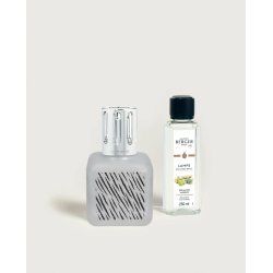 Maison Berger Paris 004808 diffuseur aromatique Flacon de parfum Verre Noir, Argent, Transparent