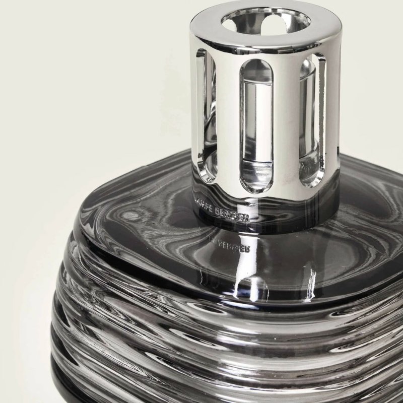 Maison Berger Vibes Home Fragrance Lamp Diffuser 5 x 4.4 x 4.4 Inches Gray