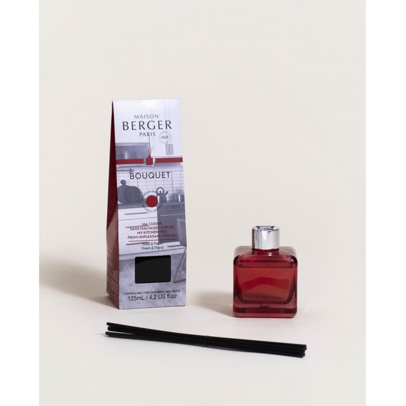 Maison Berger Paris 006170 aroma diffuser Fragrance bottle Glass Blue, Red, Transparent