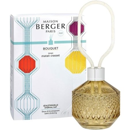 Lampe Berger Scented Bouquet Matali Crasset 100% Natural Cotton Wick Prefilled with Fragrance Eternal Sap 180ml