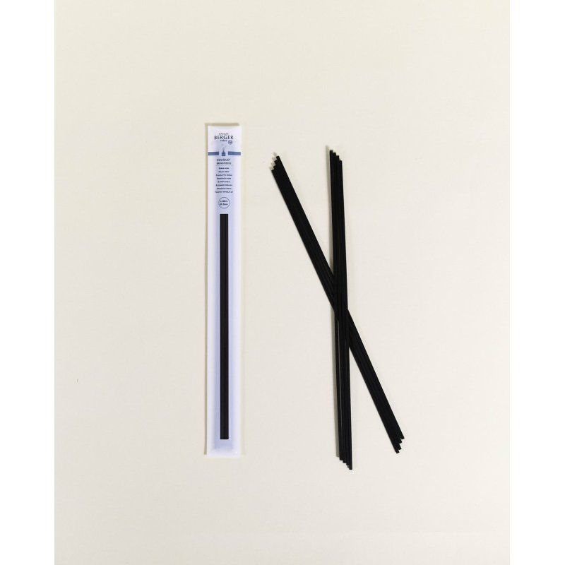 Maison Berger 8 Black Chopsticks 30 Cm. Original Replacement Part For Incense Sticks