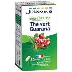 Juvamine Green Tea Guarana Herbal Supplement 30 Capsules
