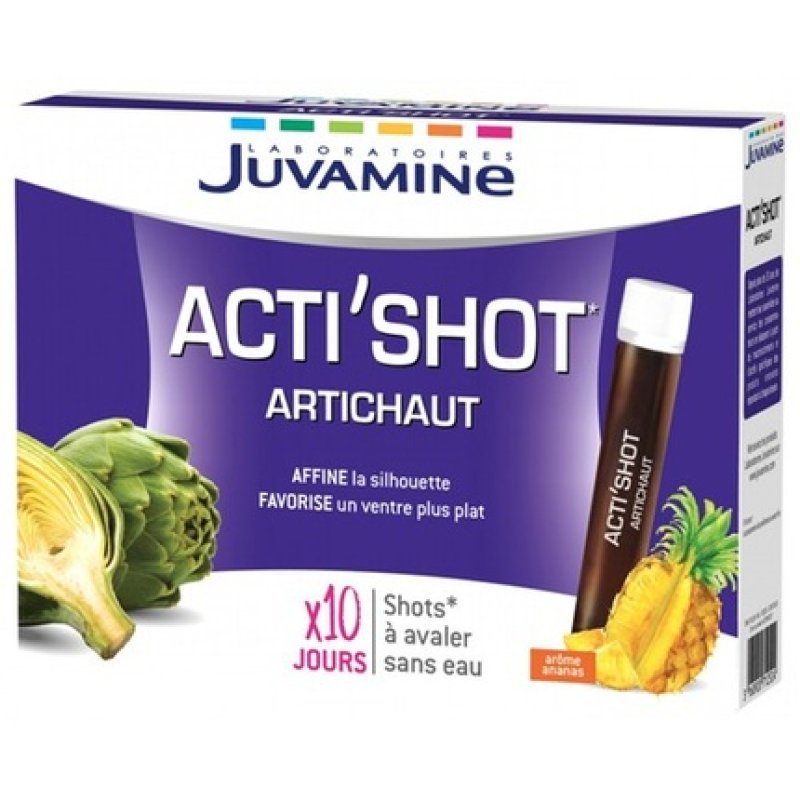Juvamine Acti'shot Artichoke Dietary Supplement 10 Shots