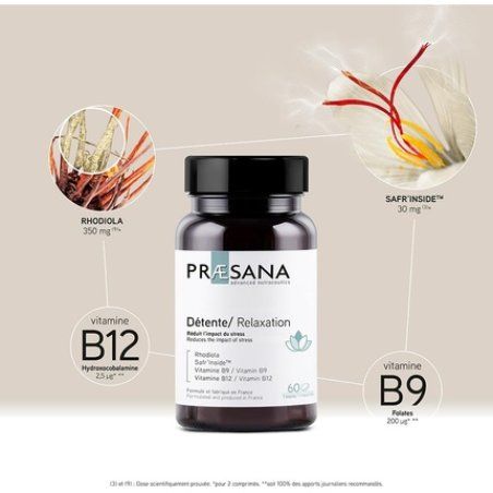 Praesana Relaxation Dietary Supplement Reduces Stress