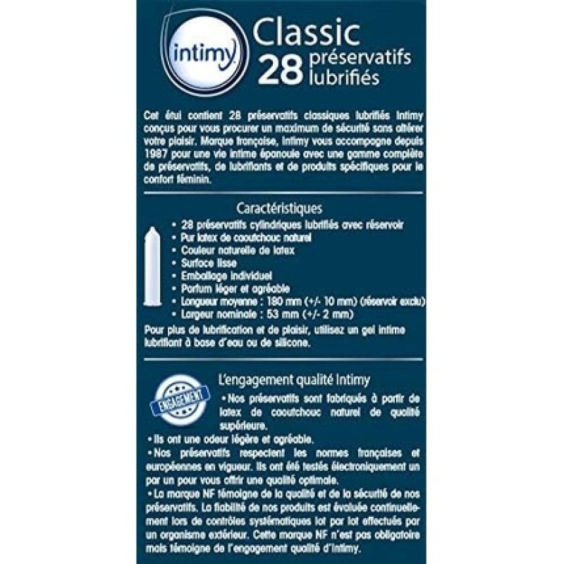Intimy Classic 28 Condoms