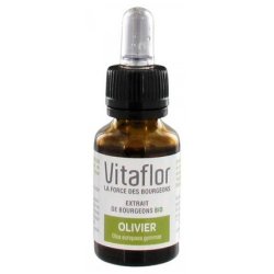Vitaflor Organic Olive Tree Bud Extract Dietary Supplement 15ml