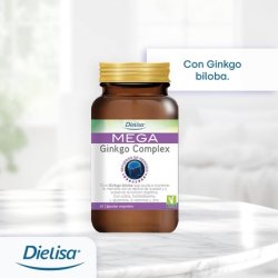 Dielisa Mega Ginkgo Complex Food Supplement with Ginkgo and Choline