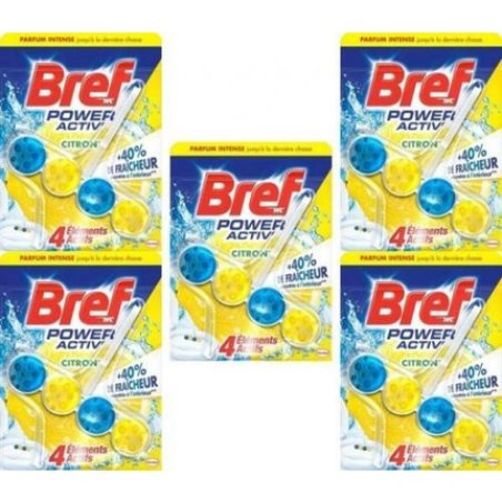 Bref Power Activ Toilet Cleaner 50g Lemon