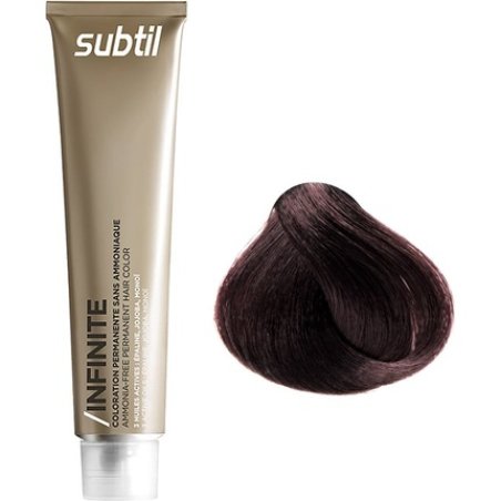 Subtil Subtle Hair Dye Infinite Permanent Hair Color 4.15 Ash Mahogany Brown