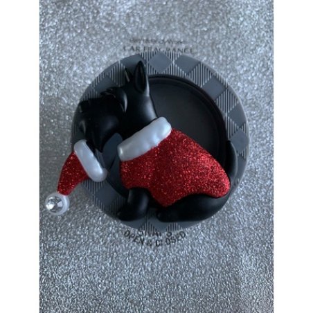 Bath and Body Works Scentportable Holder Visor Clip Paw Scottie Dog New