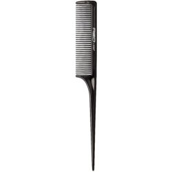 Red Professional Rat Tail Comb Black