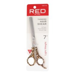 Red Kiss Thinning Hair Shear 7 - Perfect For Professional Hair Styling