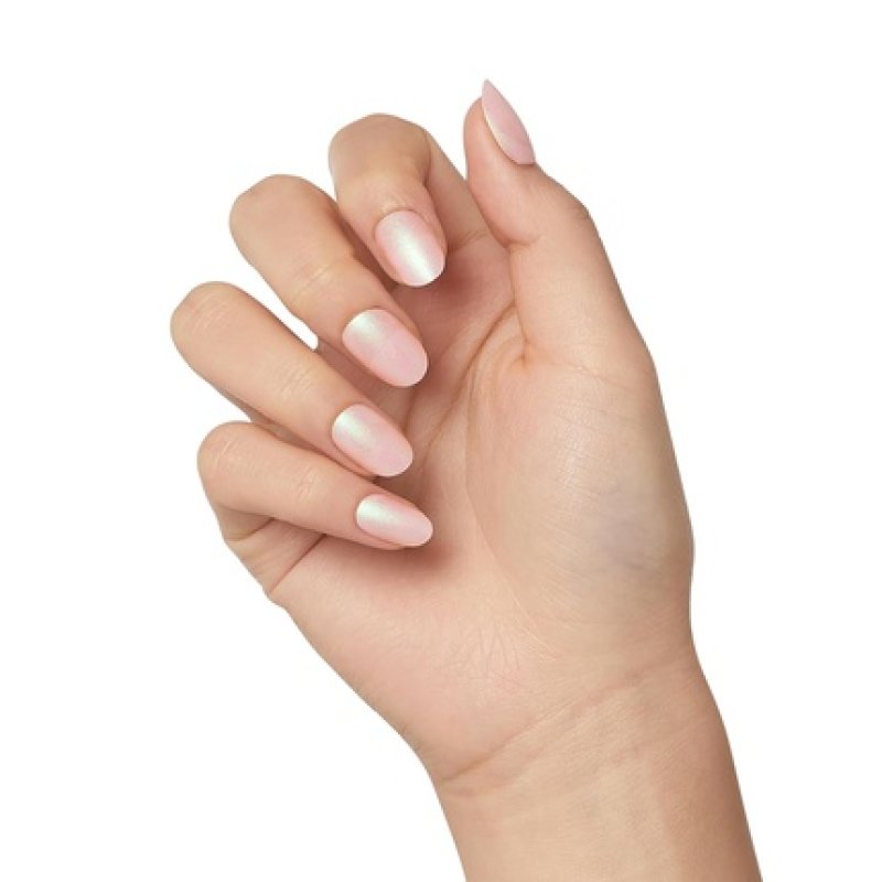KISS Bare But Better Press-On Nails Mocha Light Nude Skin Short Size Oval Shape Includes 30 Nails 2G Glue 1 Manicure