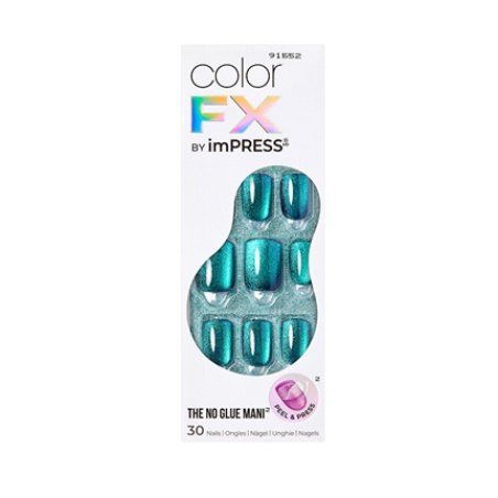 Kiss Color Fx By Impress Better Things Adhesive Nails - 30 Pieces