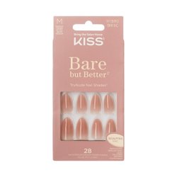 Kiss Bare-But-Better Gel Nails - 28 Pieces