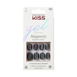 Kiss Gel Fantasy Magnetic Gel Nails - 28 Pieces