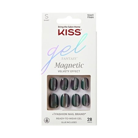 Kiss Gel Fantasy Magnetic Gel Nails - 28 Pieces