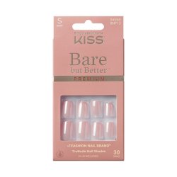 Kiss Bare-But-Better Premium Gel Nails - 30 Pieces