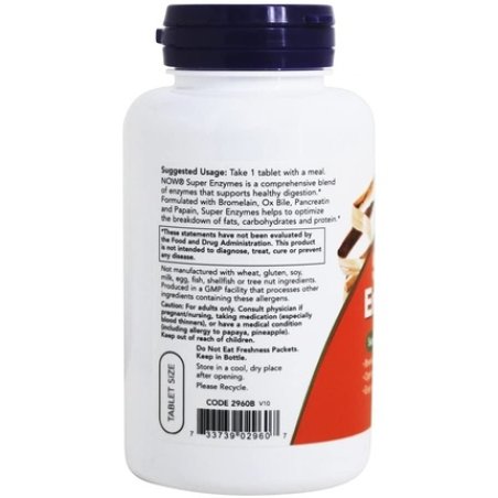 Super Enzymes 90 Tablets